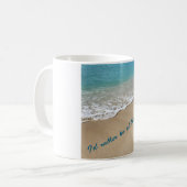 Beach-Liebhaber-Szene aus der Key West-Tasse Kaffeetasse (Vorderseite Links)
