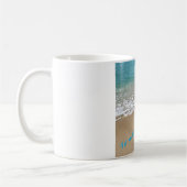 Beach-Liebhaber-Szene aus der Key West-Tasse Kaffeetasse (Links)