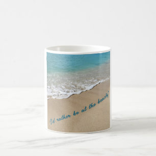 Beach-Liebhaber-Szene aus der Key West-Tasse Kaffeetasse