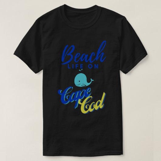 Beach Life auf Cape Cod 1 T-Shirt (Design vorne)