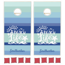 Beach Life Blue Ombre' Nautical