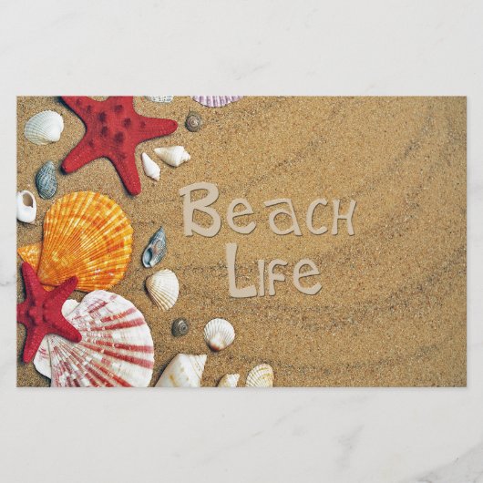 Beach Life Briefpapier (Vorderseite)