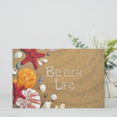 Beach Life Briefpapier (Stehend Vorderseite)