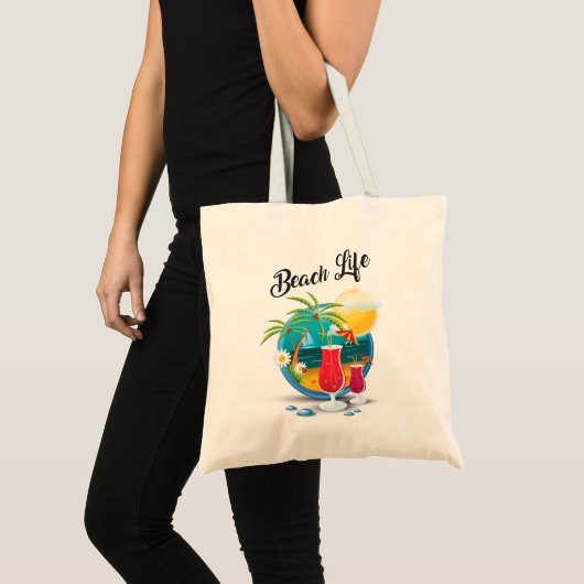 Beach Life Budget Tasche (Vorderseite (Produkt))