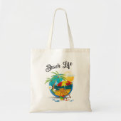 Beach Life Budget Tasche (Vorne)