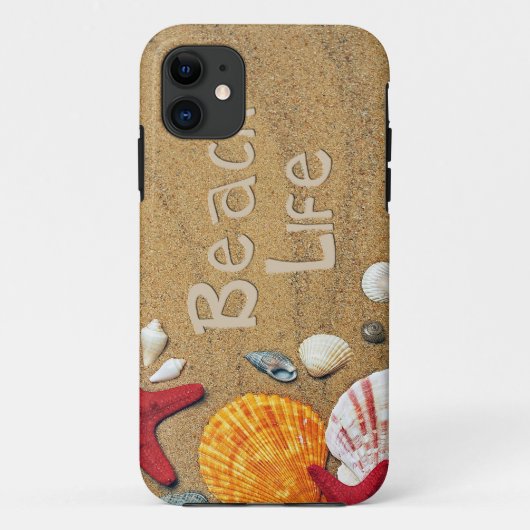 Beach Life Case-Mate iPhone Hülle (Rückseite)