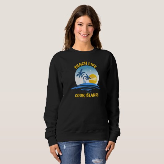 Beach Life Cuba Sweatshirt (Vorne ganz)