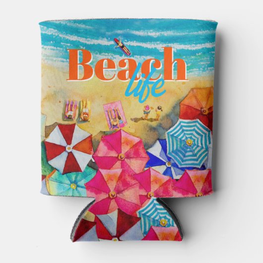 Beach Life Dosenkühler (Vorderseite)