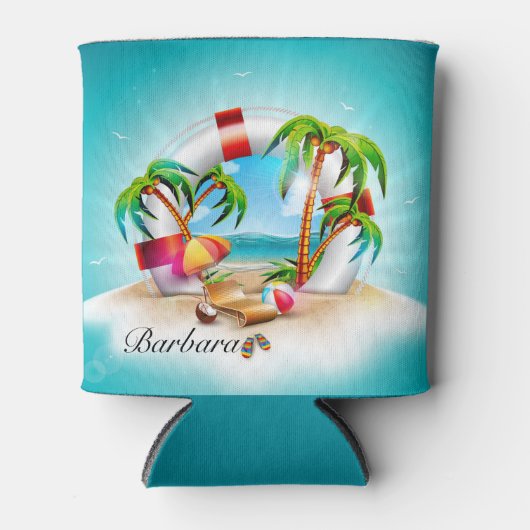 Beach Life Dosenkühler (Vorderseite)