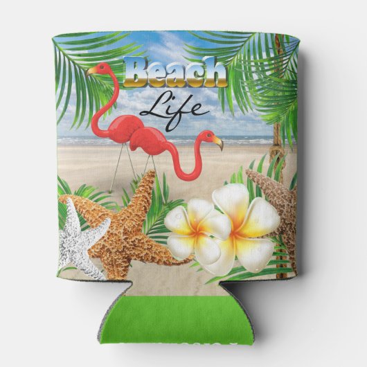 Beach Life Dosenkühler (Rückseite)