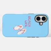 Beach Life Dreh Flop Sandals Case-Mate iPhone Hülle (Rückseite (Horizontal))