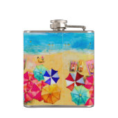 Beach Life Flachmann (Rückseite)