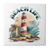 Beach Life Fliese (Vorderseite)