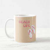 Beach Life Flip Flops Kaffeetasse (Links)