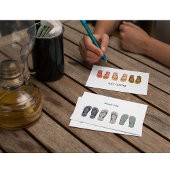 Beach Life, Flip Flops Postkarte