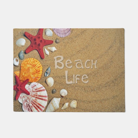 Beach Life Fußmatte (Vorderseite)