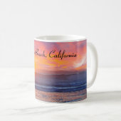 Beach Life in Huntington Beach, Kalifornien Kaffeetasse (VorderseiteRechts)