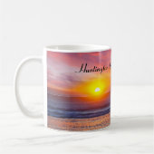 Beach Life in Huntington Beach, Kalifornien Kaffeetasse (Links)