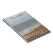 Beach Life ist das beste Leben - Küste Notizblock (Rechte Seite)