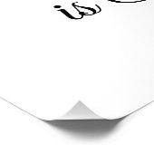 Beach Life ist Shore Perfektion Fotodruck (Ecke)