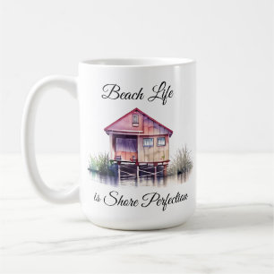 Beach Life ist Shore Perfektion Kaffeetasse