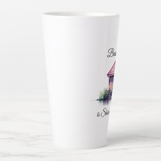 Beach Life ist Shore Perfektion Milchtasse (Vorderseite)