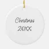 Beach Life Keramik Ornament (Hinten)