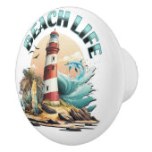 Beach Life Keramikknauf (Rechts)