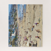 Beach Life! Laguna Strand Sand und Menschen Puzzle (Vertikal)