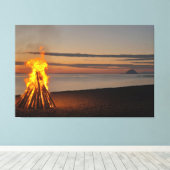 Beach Life Leinwanddruck (Insitu (Holzboden))