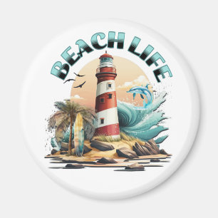Beach Life Magnet