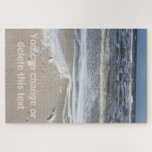 Beach Life Ocean Waves Fotografie Puzzle (Horizontal)