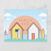Beach Life Postkarte (Vorderseite)