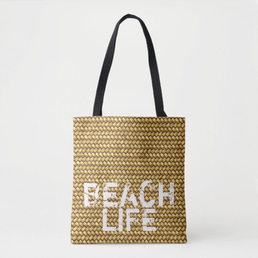 "Beach Life"-Tasche Tasche (Vorderseite)