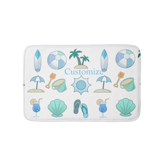 Beach Life Thunder_Cove Badematte (Vorderseite)