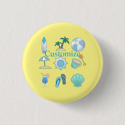 Beach Life Thunder_Cove Button (Vorderseite)