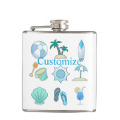 Beach Life Thunder_Cove Flachmann (Vorderseite)