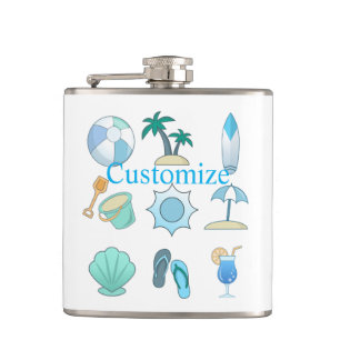 Beach Life Thunder_Cove Flachmann