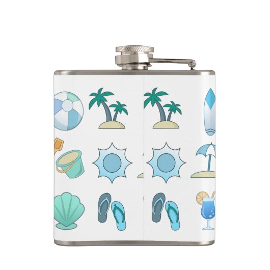 Beach Life Thunder_Cove Flachmann (Rückseite)