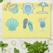 Beach Life Thunder_Cove Geschirrtuch (Gefaltet)