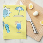 Beach Life Thunder_Cove Geschirrtuch (Viertel Falte)