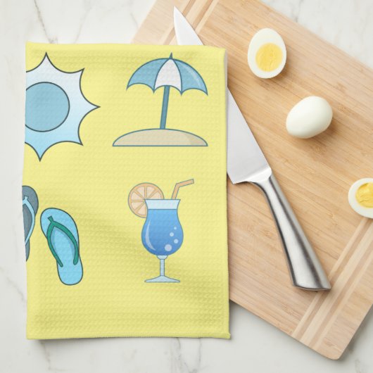 Beach Life Thunder_Cove Geschirrtuch (Viertel Falte)