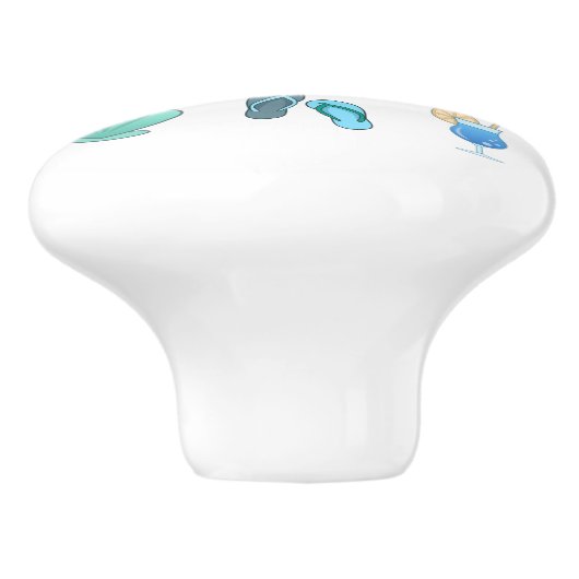 Beach Life Thunder_Cove Keramikknauf (Seitenansicht)