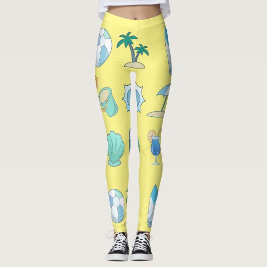 Beach Life Thunder_Cove Leggings (Vorderseite)