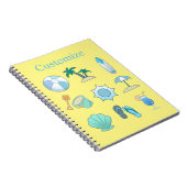 Beach Life Thunder_Cove Notizblock (Rechte Seite)