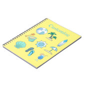 Beach Life Thunder_Cove Notizblock (Linke Seite)