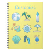 Beach Life Thunder_Cove Notizblock (Vorderseite)