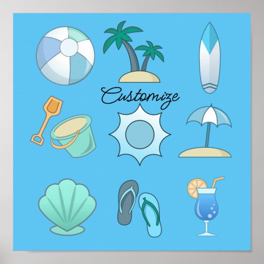 Beach Life Thunder_Cove Poster (Vorne)