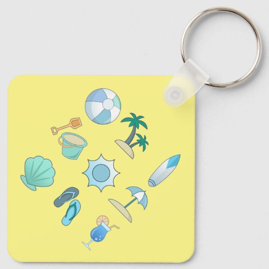 Beach Life Thunder_Cove Schlüsselanhänger (Rückseite)