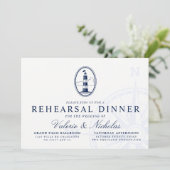 Beach Lighthouse | Themenabend Probe Einladung (Stehend Vorderseite)